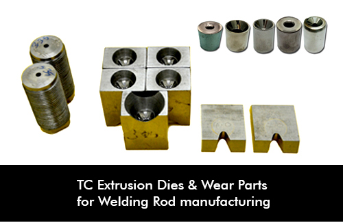 TC Extrusion Dies & Wear Parts for Welding Rod manufacturing